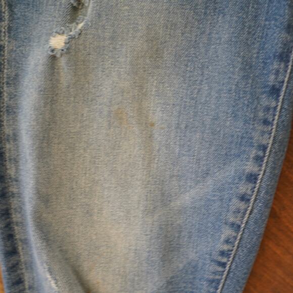 MOTHER High Waisted Looker Ankle Chew Jeans in Push the Envelope Womens Size 26 - Picture 6 of 14